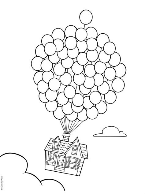 Printable Up Coloring Pages